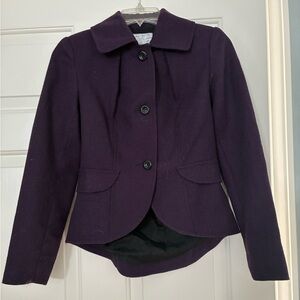 Kensie Women's Dark Purple Blazer
